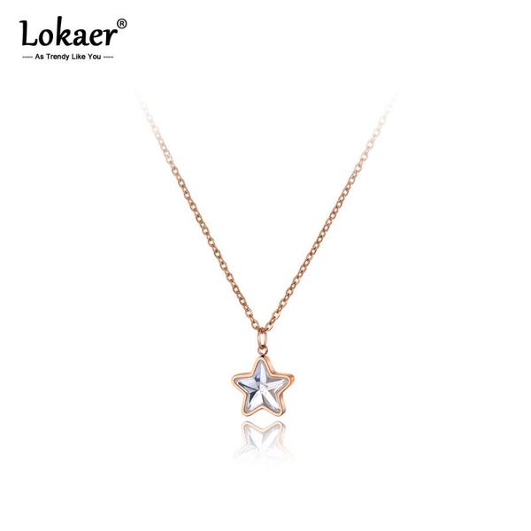lokaer игристой design star шарм подвеска ожерелья для женщин девушек модного титанового стал cz кристалл ожерелье n20209, Silver
lokaer игристой design star шарм подвеска ожерелья для женщин девушек модного титанового стал cz кристалл ожерелье n20209, Silver