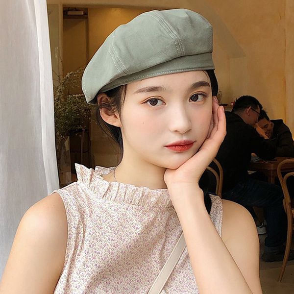berets ht3222 spring summer hats for women ladies cotton octagonal beret hat female solid artist painter, Blue;gray
berets ht3222 spring summer hats for women ladies cotton octagonal beret hat female solid artist painter, Blue;gray
