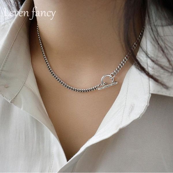 industrial retro 925 sterling silver layered toggle clasp necklace unique gift idea heavy vintage silver curb chain choker
industrial retro 925 sterling silver layered toggle clasp necklace unique gift idea heavy vintage silver curb chain choker