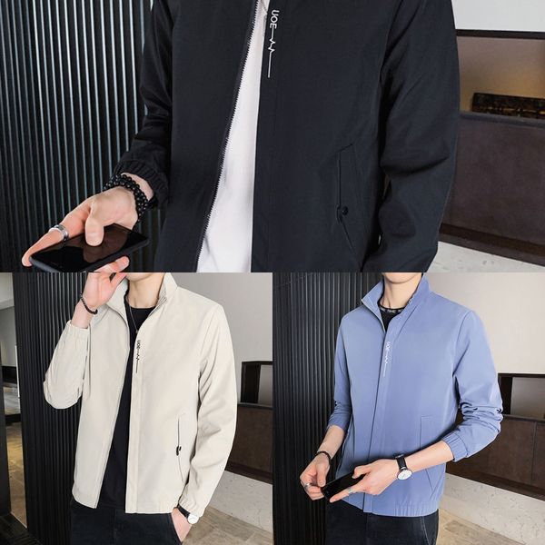2020 new coat spring and autumn casual autumn men's korean style trendy jacket jacket large size men's ikbaz, Blue
2020 new coat spring and autumn casual autumn men's korean style trendy jacket jacket large size men's ikbaz, Blue