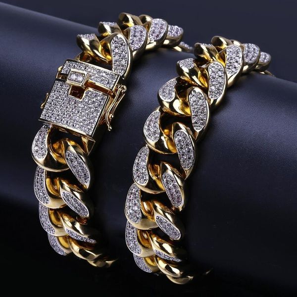 hip hop miami curb cuban chain necklace golden iced out paved cz bling rapper necklaces men jewelry, Silver
hip hop miami curb cuban chain necklace golden iced out paved cz bling rapper necklaces men jewelry, Silver