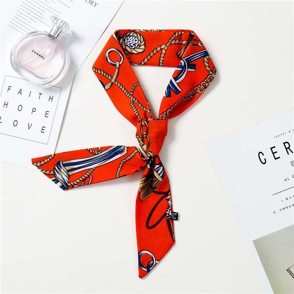 2020 fashion skinny silk scarf women cap bag handle scarfs neck hair band tie design print lady headband decoration, Blue;gray
2020 fashion skinny silk scarf women cap bag handle scarfs neck hair band tie design print lady headband decoration, Blue;gray