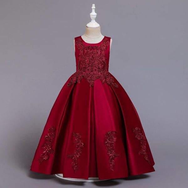 2020 princess girl dress kids dresses for girls long lace beaded dress upscale banquet wedding birthday party baby girl clothes, Red;yellow
2020 princess girl dress kids dresses for girls long lace beaded dress upscale banquet wedding birthday party baby girl clothes, Red;yellow