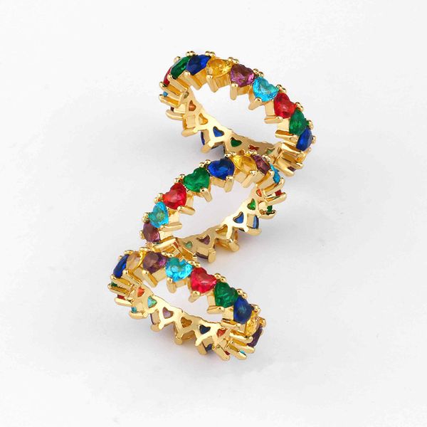 wedding rings avebien jewelry 2021 irregular inlaid color cubic zirconia rainbow engagement ring western style cz for women, Slivery;golden
wedding rings avebien jewelry 2021 irregular inlaid color cubic zirconia rainbow engagement ring western style cz for women, Slivery;golden