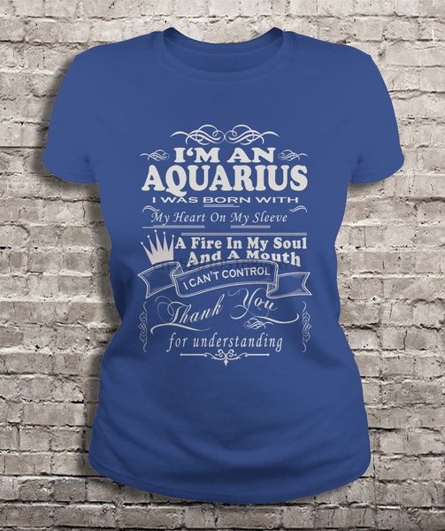 мужчины футболка я водолей я был рожден с моим сердцем на мой рукав женщин футболку
мужчины футболка я водолей я был рожден с моим сердцем на мой рукав женщин футболку