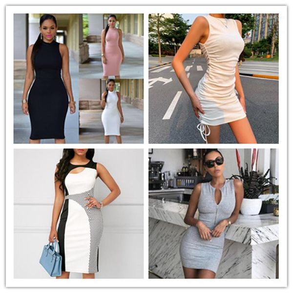 size women clothing ladies summer ol irregular pattern o-neck dress bodycon womens sleevelss dresses plus, Black;gray
size women clothing ladies summer ol irregular pattern o-neck dress bodycon womens sleevelss dresses plus, Black;gray