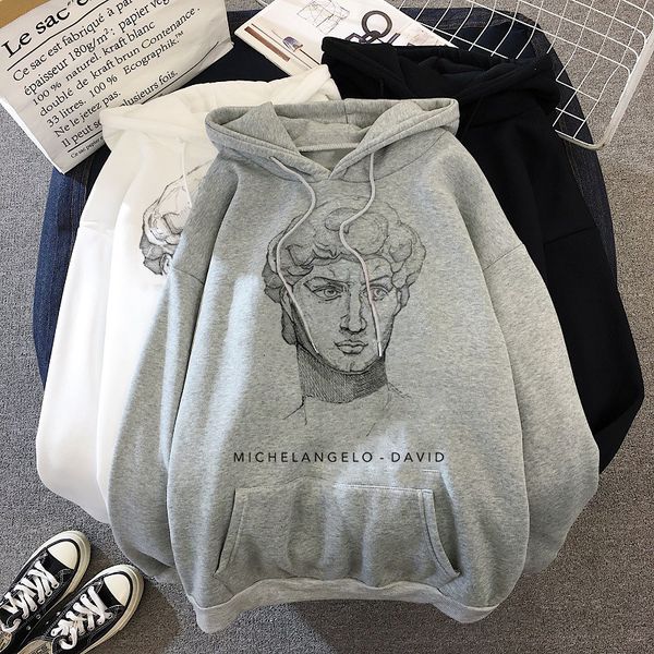 микеланджело давид крупногабаритных печатей кенгуру карманной толстовка толстовка harajuku весна повседневная ретро корейский пуловер женщин, Black
микеланджело давид крупногабаритных печатей кенгуру карманной толстовка толстовка harajuku весна повседневная ретро корейский пуловер женщин, Black