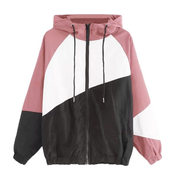 winter coats and jackets women thin skinsuits patchwork sport streetwear zipper autumn women jackets hooded outwear clothes, Black;brown
winter coats and jackets women thin skinsuits patchwork sport streetwear zipper autumn women jackets hooded outwear clothes, Black;brown