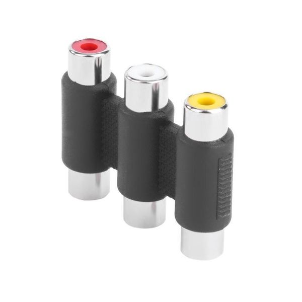 digital cables plug & connectors alloyseed 3rca female to female coupler av video audio extension adapter cable adapter connector
digital cables plug & connectors alloyseed 3rca female to female coupler av video audio extension adapter cable adapter connector