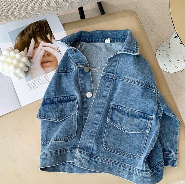2020 new wholesale girls denim coat autumn full sleeve girls jacket 1-6t yq298, Blue;gray
2020 new wholesale girls denim coat autumn full sleeve girls jacket 1-6t yq298, Blue;gray