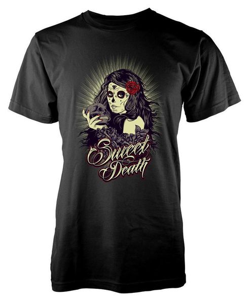 bnwt sweet death catrina sugar skull roses tattoo t-shirt s-xxl new funny tee shirt
bnwt sweet death catrina sugar skull roses tattoo t-shirt s-xxl new funny tee shirt