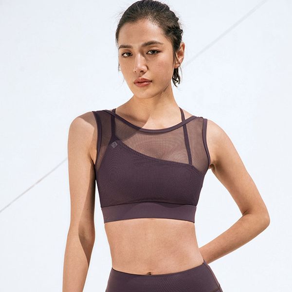 gym clothing salspor curve breathable mesh sports bra fake two pieces yoga vest women outdoor running shockproof fitness underwear, White;black
gym clothing salspor curve breathable mesh sports bra fake two pieces yoga vest women outdoor running shockproof fitness underwear, White;black