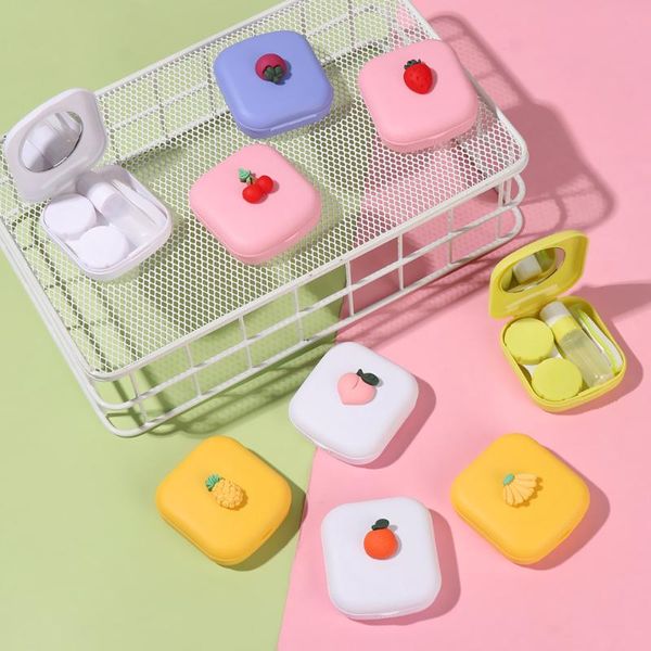 1pc mini square contact lens case fruit lovely eyes contact lens storage box bag travel container holder soaking box for lenses, Silver
1pc mini square contact lens case fruit lovely eyes contact lens storage box bag travel container holder soaking box for lenses, Silver