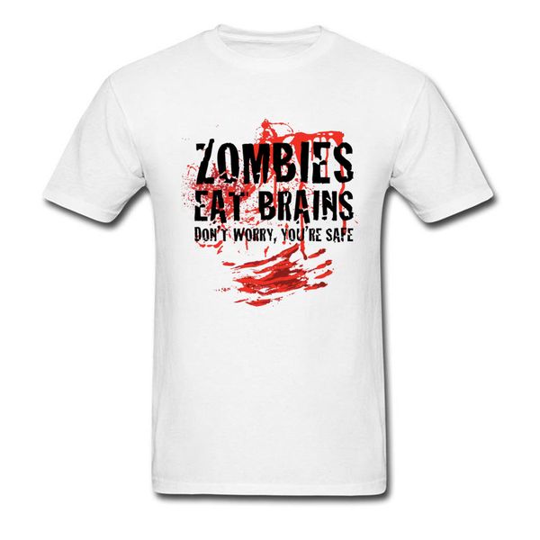 r t shirts mens zombies eat brains meat tshirt 100% cotton good quality brand clothing red bloody letter t-shirt new
r t shirts mens zombies eat brains meat tshirt 100% cotton good quality brand clothing red bloody letter t-shirt new