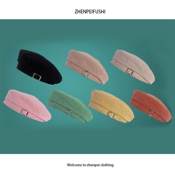 berets beret female trend ins summer thin japanese octagonal hat british pumpkin black net red, Blue;gray
berets beret female trend ins summer thin japanese octagonal hat british pumpkin black net red, Blue;gray