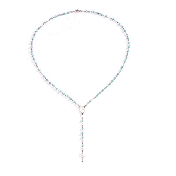chains junwei fashion cross stainless steel jewelry long necklace women crystal religious, Silver
chains junwei fashion cross stainless steel jewelry long necklace women crystal religious, Silver