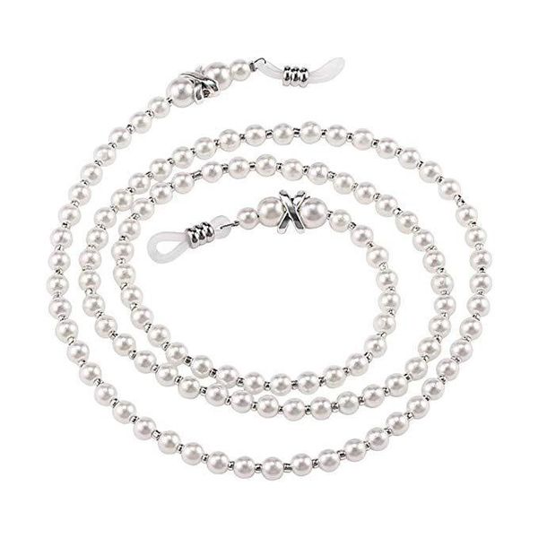 fashion handmade beaded glasses rope non-slip anti-dropping glasses rope imitation white pink abs pearl chain for women, Silver
fashion handmade beaded glasses rope non-slip anti-dropping glasses rope imitation white pink abs pearl chain for women, Silver