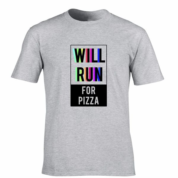 novelty t shirt men women will run for pizza slogan exercise gym food eating running tee shirt outwear clothes
novelty t shirt men women will run for pizza slogan exercise gym food eating running tee shirt outwear clothes