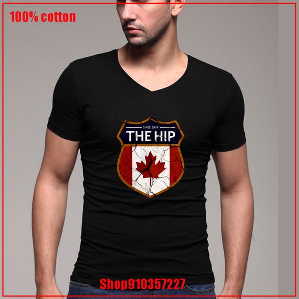 latest popularity the hip tragically canada since 1984 v-neck 180 gsm combed cotton valentine's day gift creative design
latest popularity the hip tragically canada since 1984 v-neck 180 gsm combed cotton valentine's day gift creative design