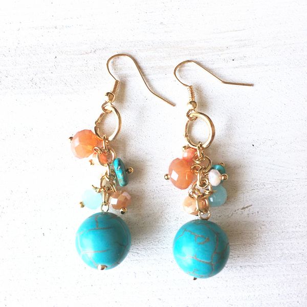 dangle & chandelier dongmu jewellery handmade drop earrings women water natural stone pendant vintage ethnic style fashion, Silver
dangle & chandelier dongmu jewellery handmade drop earrings women water natural stone pendant vintage ethnic style fashion, Silver