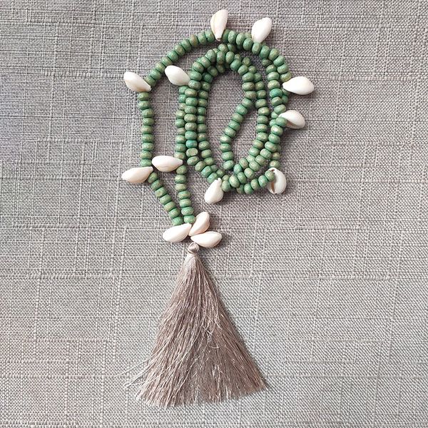 pendant necklaces long tassel necklace ethnic style fashion wild clothes accessories green wooden beads natural shell beaded, Silver
pendant necklaces long tassel necklace ethnic style fashion wild clothes accessories green wooden beads natural shell beaded, Silver