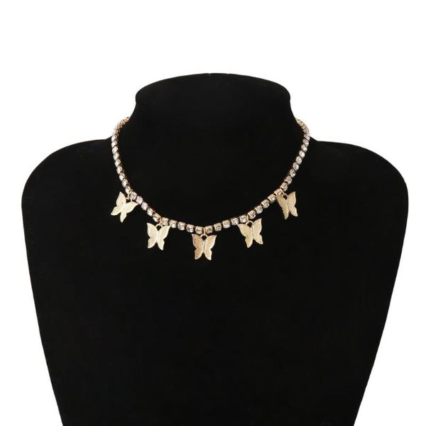 pendant necklaces necklace with rhinestones fashion european and american chain butterfly jewelry wild., Silver
pendant necklaces necklace with rhinestones fashion european and american chain butterfly jewelry wild., Silver