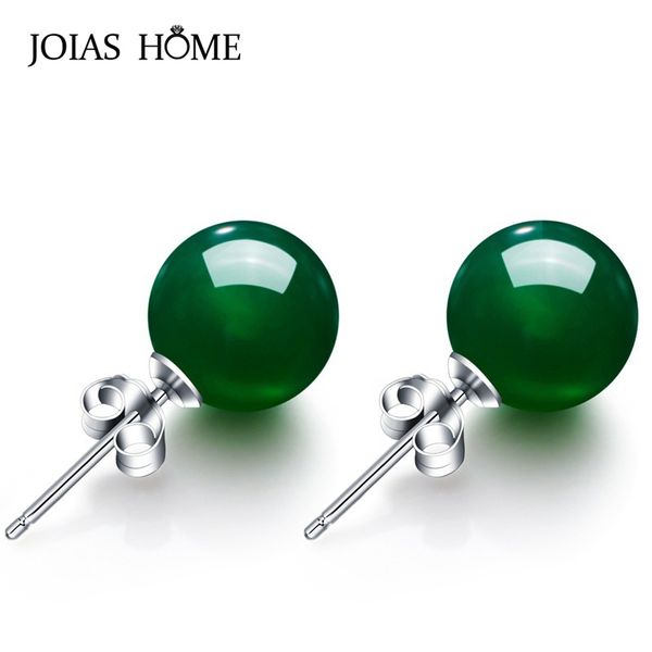 stud joiashome fashion 925 sterling silver earrings for woman natural round emerald gemstone women fine jewelry, Golden;silver
stud joiashome fashion 925 sterling silver earrings for woman natural round emerald gemstone women fine jewelry, Golden;silver
