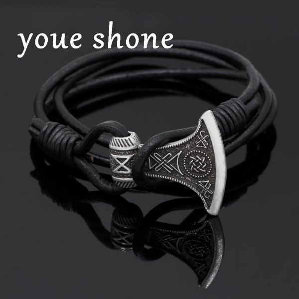 tennis real leather norse viking nordic talisman celtic knot amulet mammen legendary bracelet for men boys, Golden;silver
tennis real leather norse viking nordic talisman celtic knot amulet mammen legendary bracelet for men boys, Golden;silver
