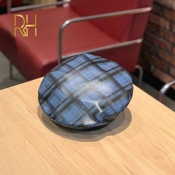 berets autumn winter vintage plaid beret hats women pu leather painter cap for ladies elegant flat caps sboy rh, Blue;gray
berets autumn winter vintage plaid beret hats women pu leather painter cap for ladies elegant flat caps sboy rh, Blue;gray