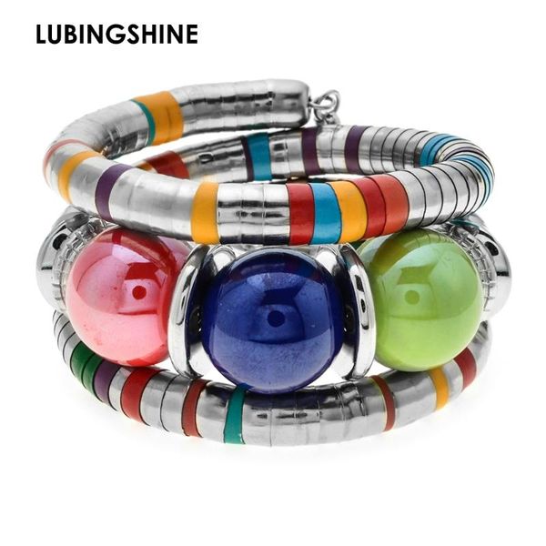 lubingshine gold silver multicolor big beads bracelets for women men snake vintage bangles for valentine gift pulsera jjal b755, Black
lubingshine gold silver multicolor big beads bracelets for women men snake vintage bangles for valentine gift pulsera jjal b755, Black