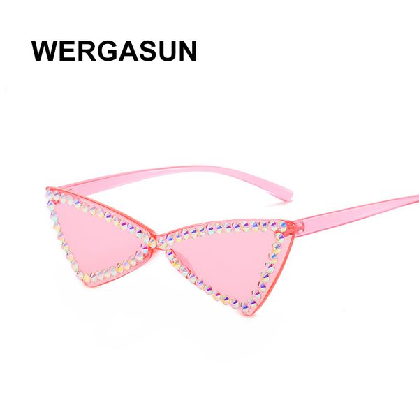wergasun cat eye sunglasses women rimless vintage rhinestone sun glasses female lady candy color eyewear triangle shades uv400, White;black
wergasun cat eye sunglasses women rimless vintage rhinestone sun glasses female lady candy color eyewear triangle shades uv400, White;black