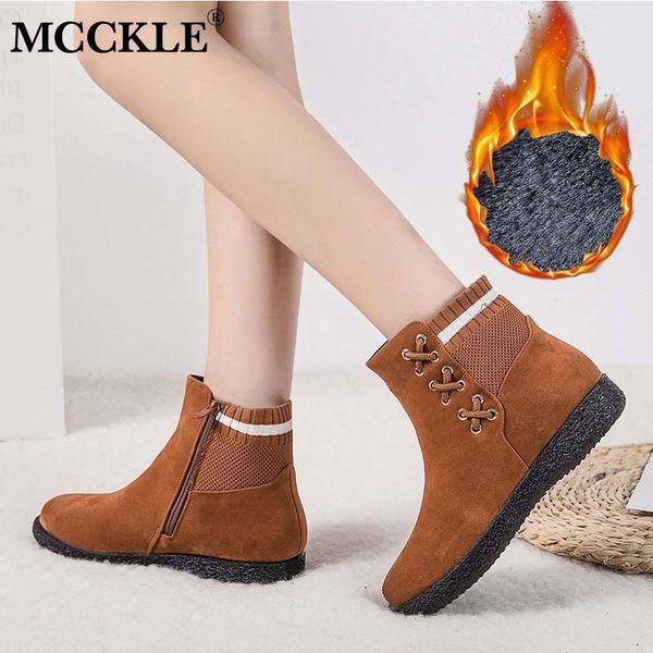 women ankle boots knitting cross tie ladies zipper warm plush winter women's causal flat platform comfortable female shoes 2020, Black
women ankle boots knitting cross tie ladies zipper warm plush winter women's causal flat platform comfortable female shoes 2020, Black