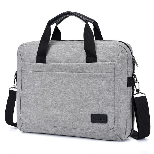 new men polyester briefcase 14.6 inch handbag for business man travel computer lapshoulder bag grey
new men polyester briefcase 14.6 inch handbag for business man travel computer lapshoulder bag grey