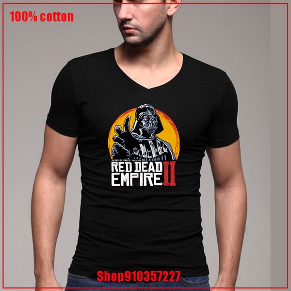 2020 star darth vader red dead empire wars men's t-shirt short sleeve v-neck 100% cotton loose
2020 star darth vader red dead empire wars men's t-shirt short sleeve v-neck 100% cotton loose
