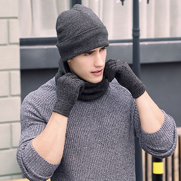 winter warm beanie hat + scarf + touch sn gloves, thermal winter warm knitted beanie hat neck glove for men women gra, Blue;gray
winter warm beanie hat + scarf + touch sn gloves, thermal winter warm knitted beanie hat neck glove for men women gra, Blue;gray