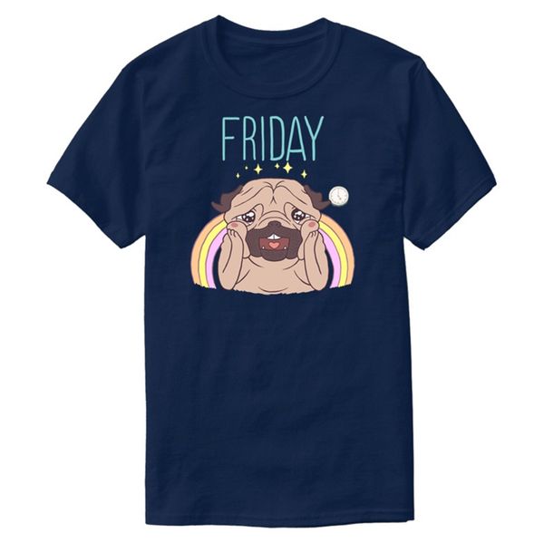 printed funny casual pug friday dog animal funny cool style comic t-shirt hilarious round collar comics boy girl tshirts
printed funny casual pug friday dog animal funny cool style comic t-shirt hilarious round collar comics boy girl tshirts