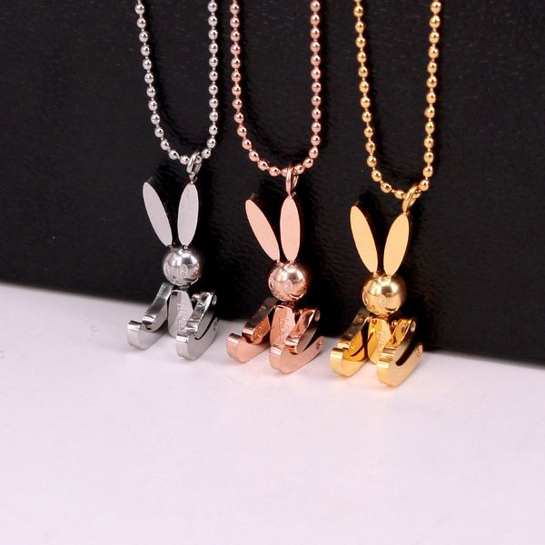 new stainless steel big ear necklace hip-hop luck cartoon pendant necklace women female lady party gift factory price, Silver
new stainless steel big ear necklace hip-hop luck cartoon pendant necklace women female lady party gift factory price, Silver