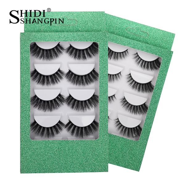 shidishangpin faux mink lashes 3d/5d natural long false eyelash hand made makeup 5 pairs volume fluffy strip fake eyelashes
shidishangpin faux mink lashes 3d/5d natural long false eyelash hand made makeup 5 pairs volume fluffy strip fake eyelashes