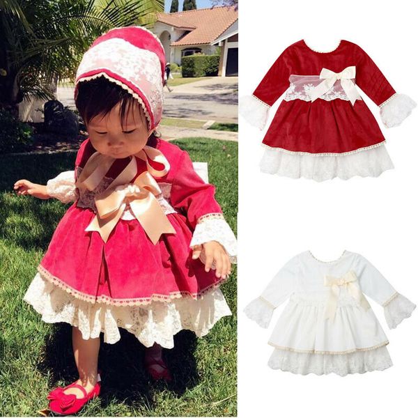 christmas toddler child baby girl princess dress long sleeve bow round neck pageant wedding party dress lace tutu, Red;yellow
christmas toddler child baby girl princess dress long sleeve bow round neck pageant wedding party dress lace tutu, Red;yellow