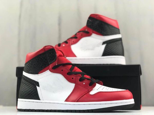2020 high og 1 wmns satin snake gym red white black serpentine men basketball shoes women designer sport trainer 1s grey sneaker, White;red
2020 high og 1 wmns satin snake gym red white black serpentine men basketball shoes women designer sport trainer 1s grey sneaker, White;red