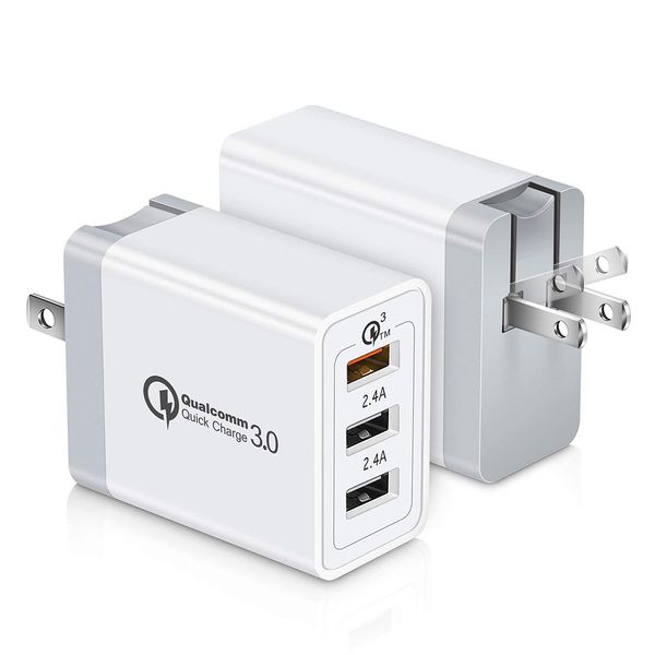 us eu uk plug qc3.0 fast charging mobile phone adapter multi plug mobile phone charger 3 ports usb wall charger for samsung lg smart phone 
us eu uk plug qc3.0 fast charging mobile phone adapter multi plug mobile phone charger 3 ports usb wall charger for samsung lg smart phone