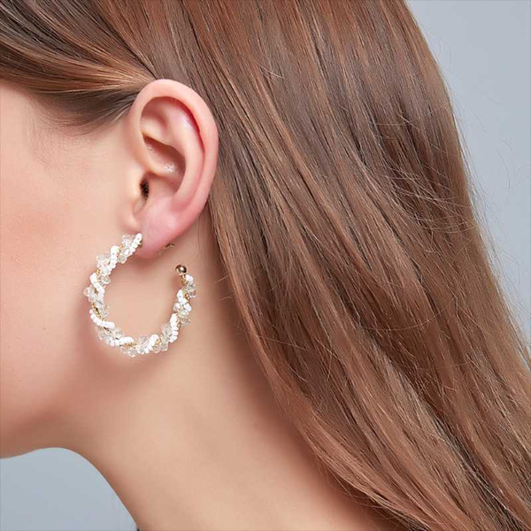 exaggerated crystal pearls twisted wrap big circle earrings women gold color oversize c shaped hoop earrings ear rings jewelry, Golden;silver
exaggerated crystal pearls twisted wrap big circle earrings women gold color oversize c shaped hoop earrings ear rings jewelry, Golden;silver