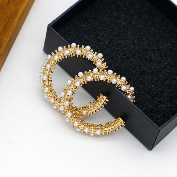lifefontier vintage pearl flower round hoop earrings imitation pearl big earrings for women fashion wedding bridal jewelry gift, Golden;silver
lifefontier vintage pearl flower round hoop earrings imitation pearl big earrings for women fashion wedding bridal jewelry gift, Golden;silver