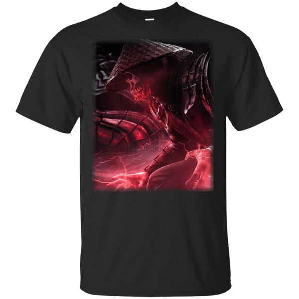 mortal kombat 11 - raiden the thunder god t-shirt black-navy s-5xl