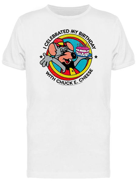 i celebrated my birthday with chuck e cheese white t shirt men women tee shirt s m 2xl 3xl xxxl 
i celebrated my birthday with chuck e cheese white t shirt men women tee shirt s m 2xl 3xl xxxl