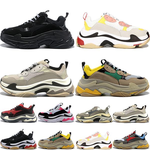 fashion paris 17fw triples 2020 triples platform tennis sneakers designer luxury dad shoes for men's women casual triple-s shoes traine, Black
fashion paris 17fw triples 2020 triples platform tennis sneakers designer luxury dad shoes for men's women casual triple-s shoes traine, Black