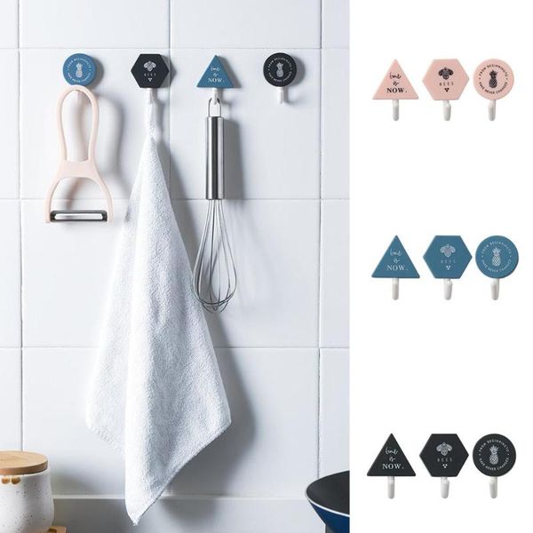 3pcs/set hook clothes wall hook geometric door towel bathroom hooks kitchen storage accessories wall hanger key holder
3pcs/set hook clothes wall hook geometric door towel bathroom hooks kitchen storage accessories wall hanger key holder