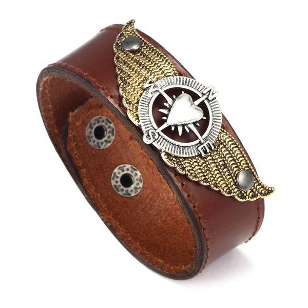 charm bracelets promotion leather angel's wing bracelet adjustable jewelry fit men and women drop, Golden;silver
charm bracelets promotion leather angel's wing bracelet adjustable jewelry fit men and women drop, Golden;silver
