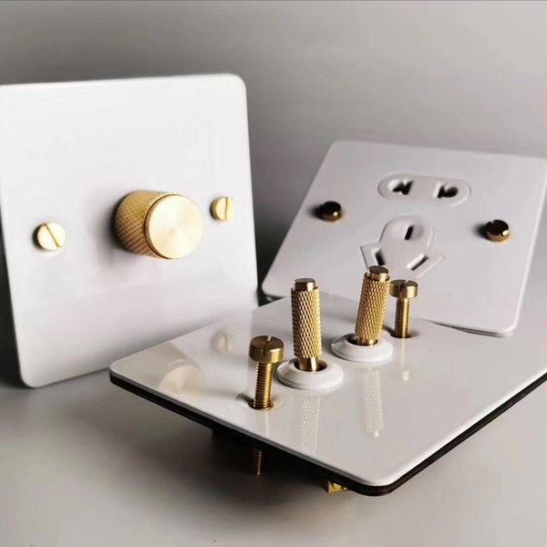 smart home control white color 1 gang /2 / 3 wall switch and 2 way stainless steel panel light with gold toggle
smart home control white color 1 gang /2 / 3 wall switch and 2 way stainless steel panel light with gold toggle
