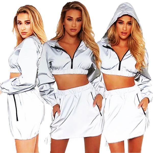 reflective color-changing highlight casual skirt set sweat suits women blusas mujer de moda 2020 verano sets, Gray
reflective color-changing highlight casual skirt set sweat suits women blusas mujer de moda 2020 verano sets, Gray